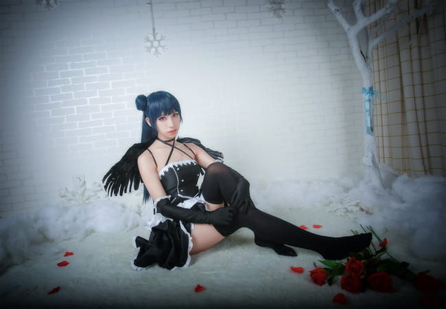 【授权】lovelive!sunshine!!津岛善子堕天使cos