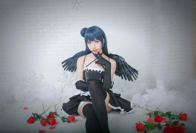 【授权】lovelive!sunshine!!津岛善子堕天使cos