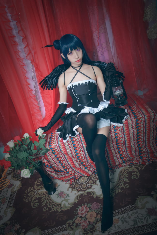 【授权】lovelive!sunshine!!津岛善子堕天使cos