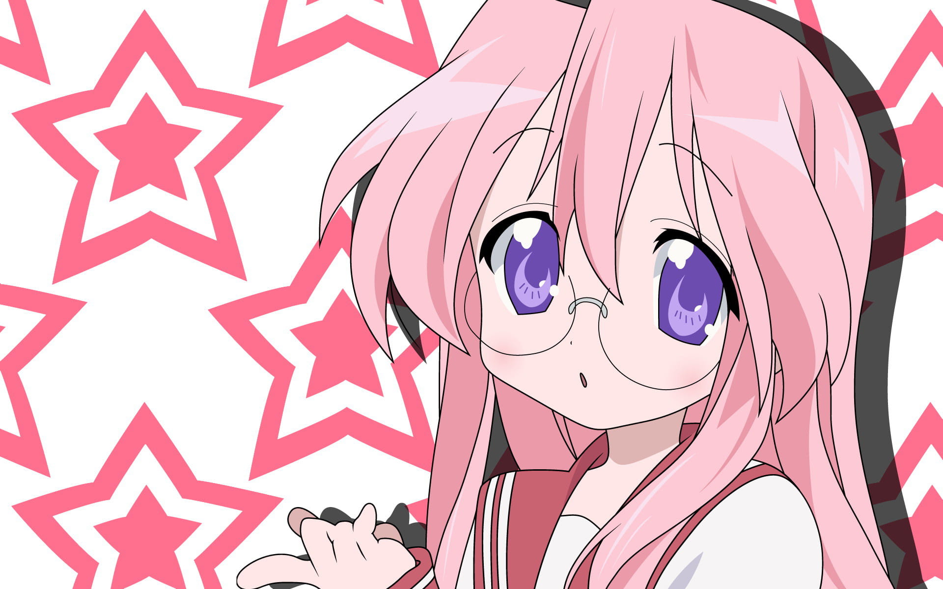 幸运星 星星背景动漫电脑壁纸下载(1)