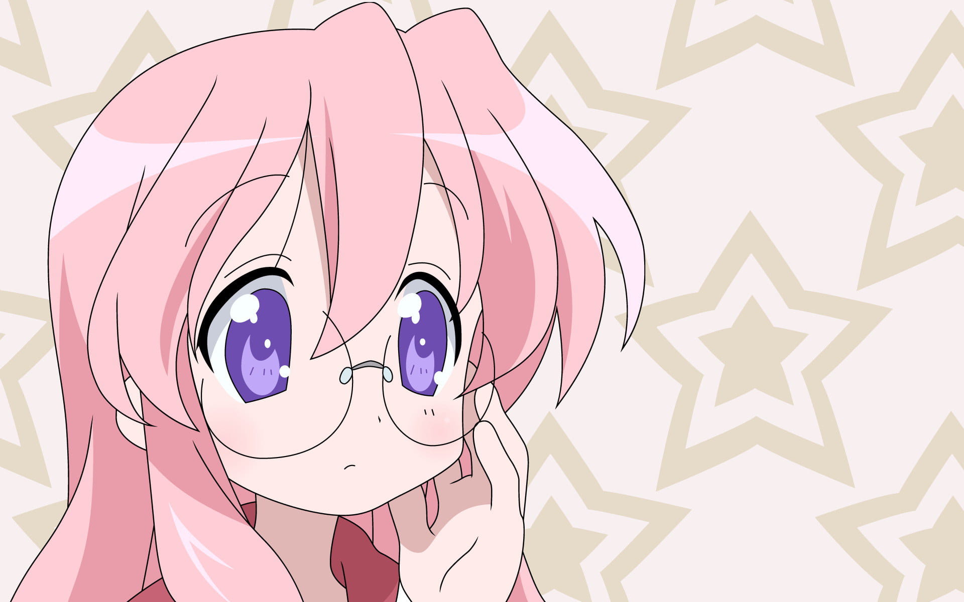 幸运星 星星背景动漫电脑壁纸下载(1)