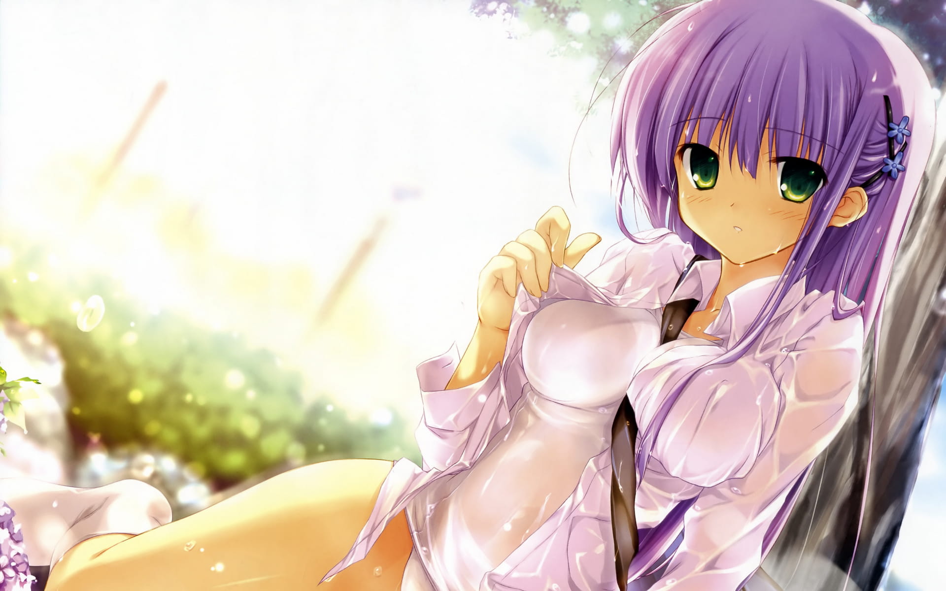 动漫性感美少女 高清电脑壁纸下载