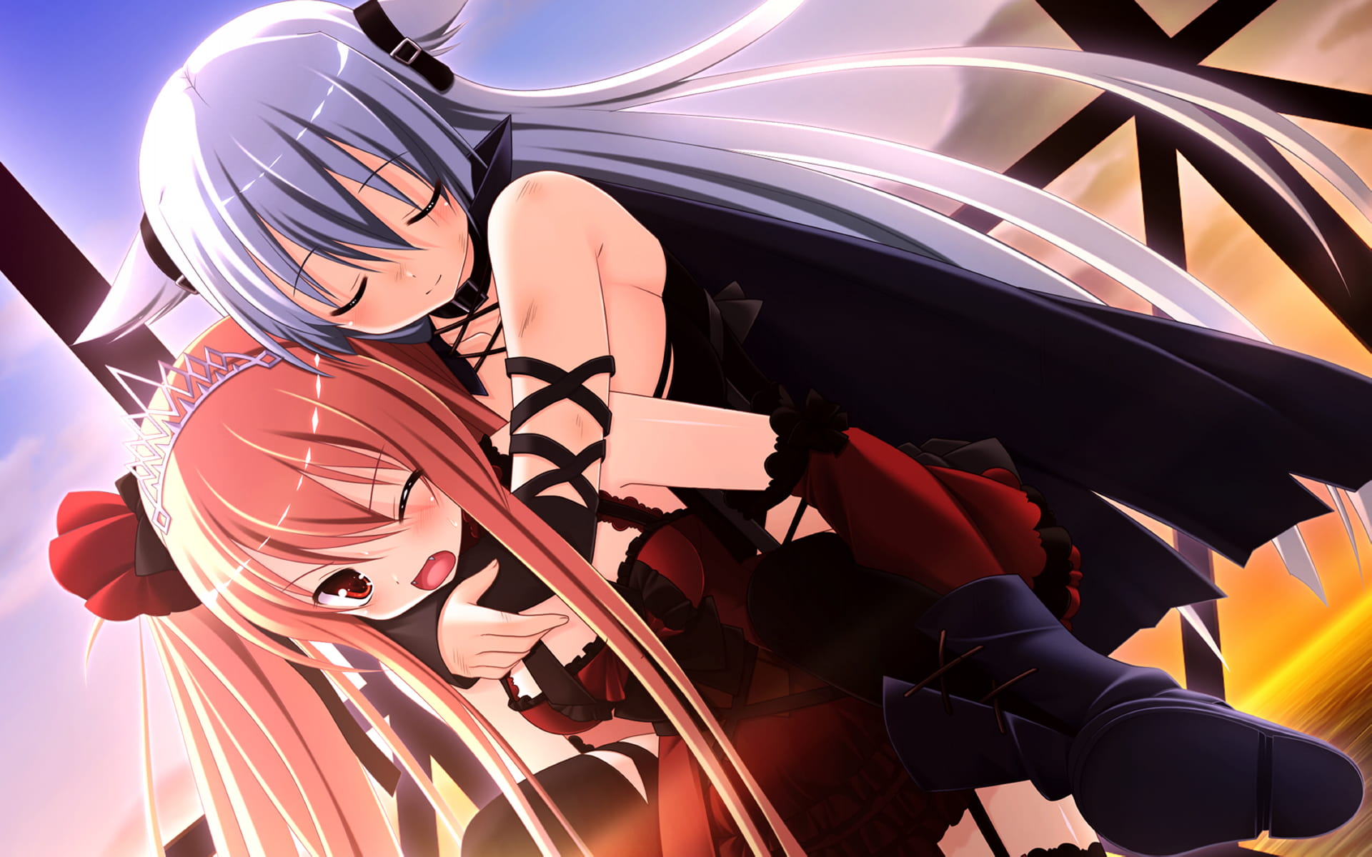 动漫性感美少女 高清电脑壁纸下载