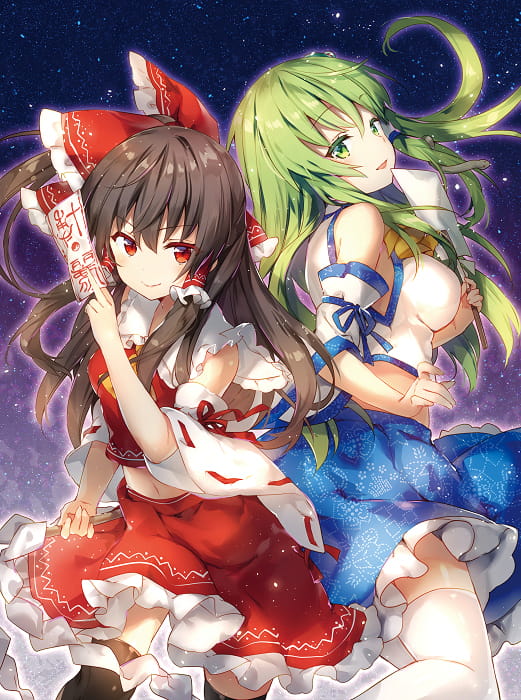 东方Project 永远の巫女博丽灵梦 动漫手机壁纸下载