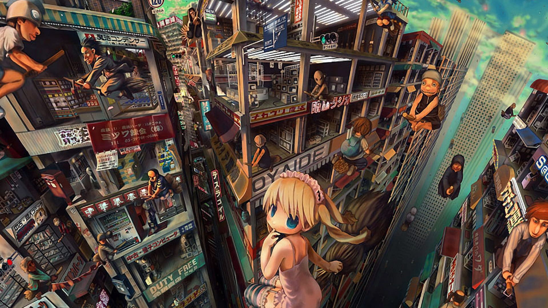 光怪陆离 动漫高清电脑壁纸下载