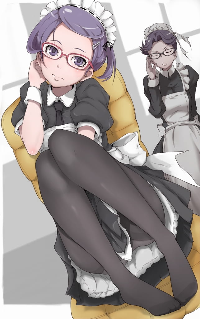 拜倒在围裙下 女仆装动漫手机壁纸下载(1)