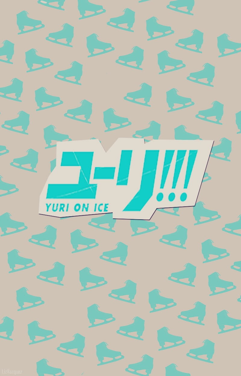 冰上的尤里 Q版手机壁纸