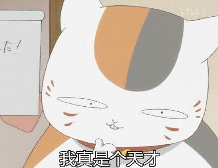 夏目友人帐 猫咪老师表情包下载