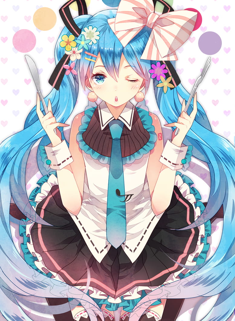 偶像公主初音miku 手机壁纸美图
