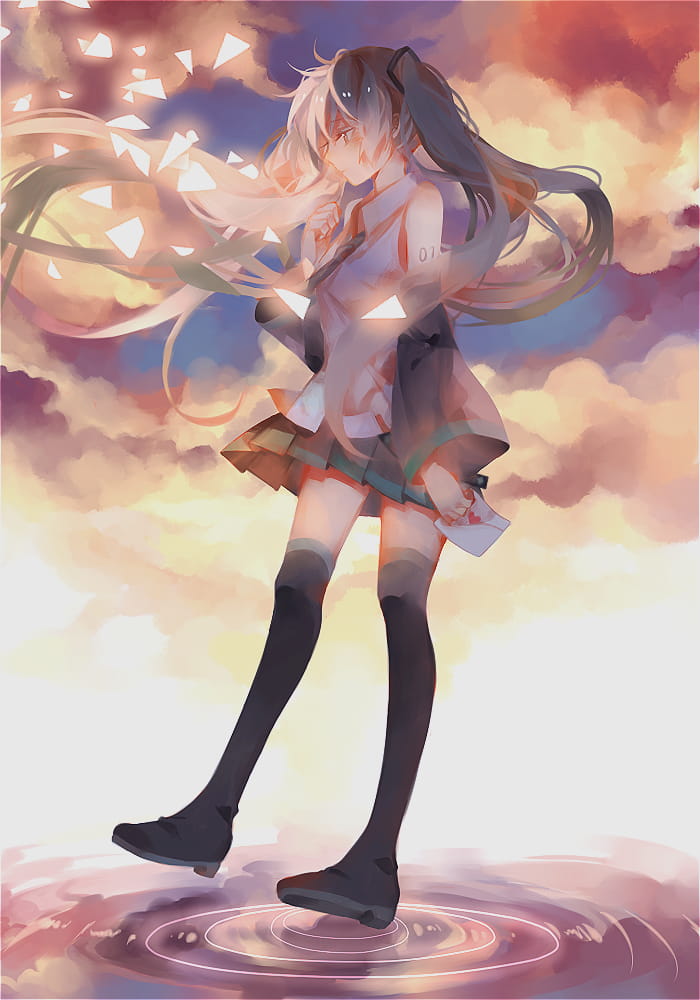 偶像公主初音miku 手机壁纸美图