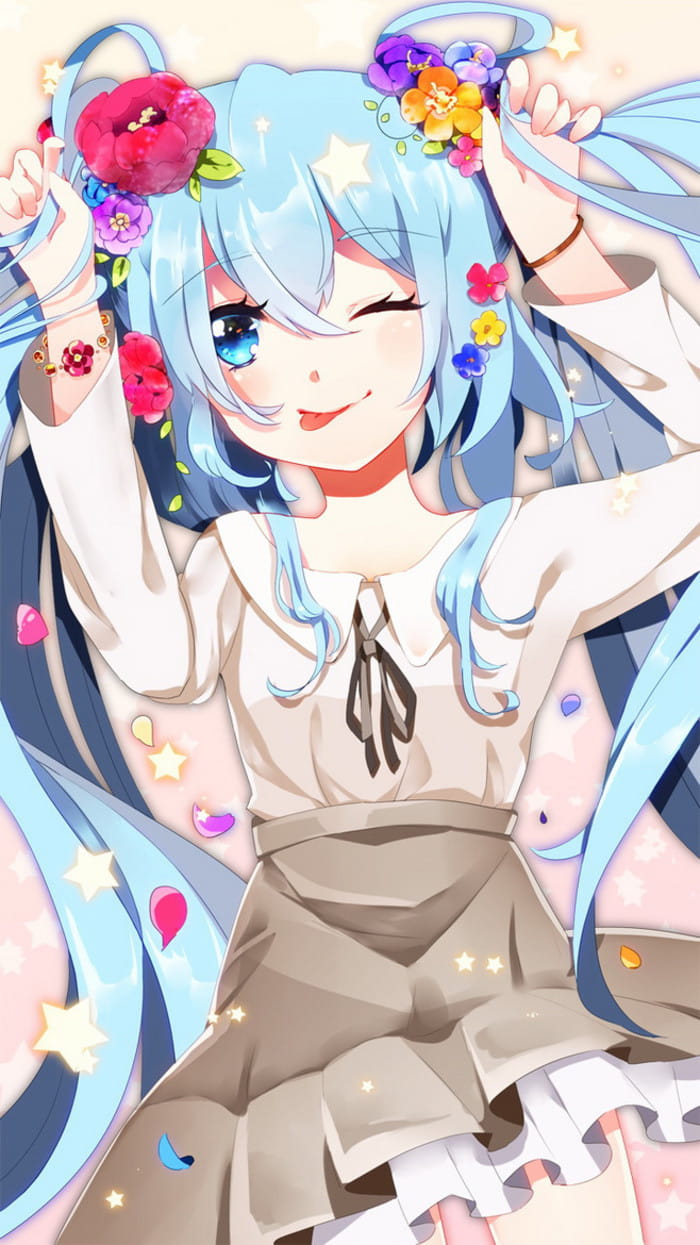 偶像公主初音miku 手机壁纸美图
