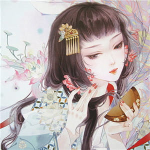 今欲觅此类，徒然捞月影 动漫古风头像