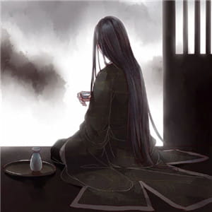 今欲觅此类，徒然捞月影 动漫古风头像