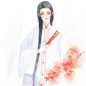 今欲觅此类，徒然捞月影 动漫古风头像