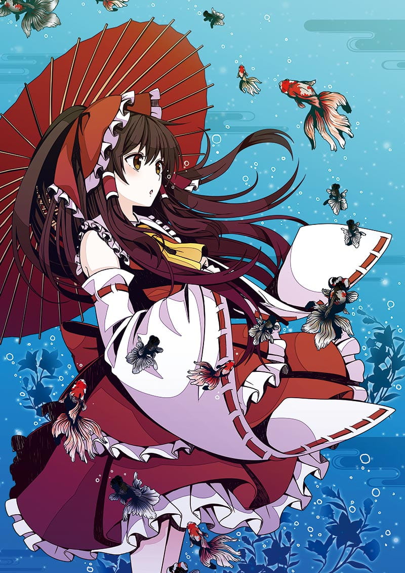 转发有好运哟~锦鲤动漫手机壁纸下载(1)