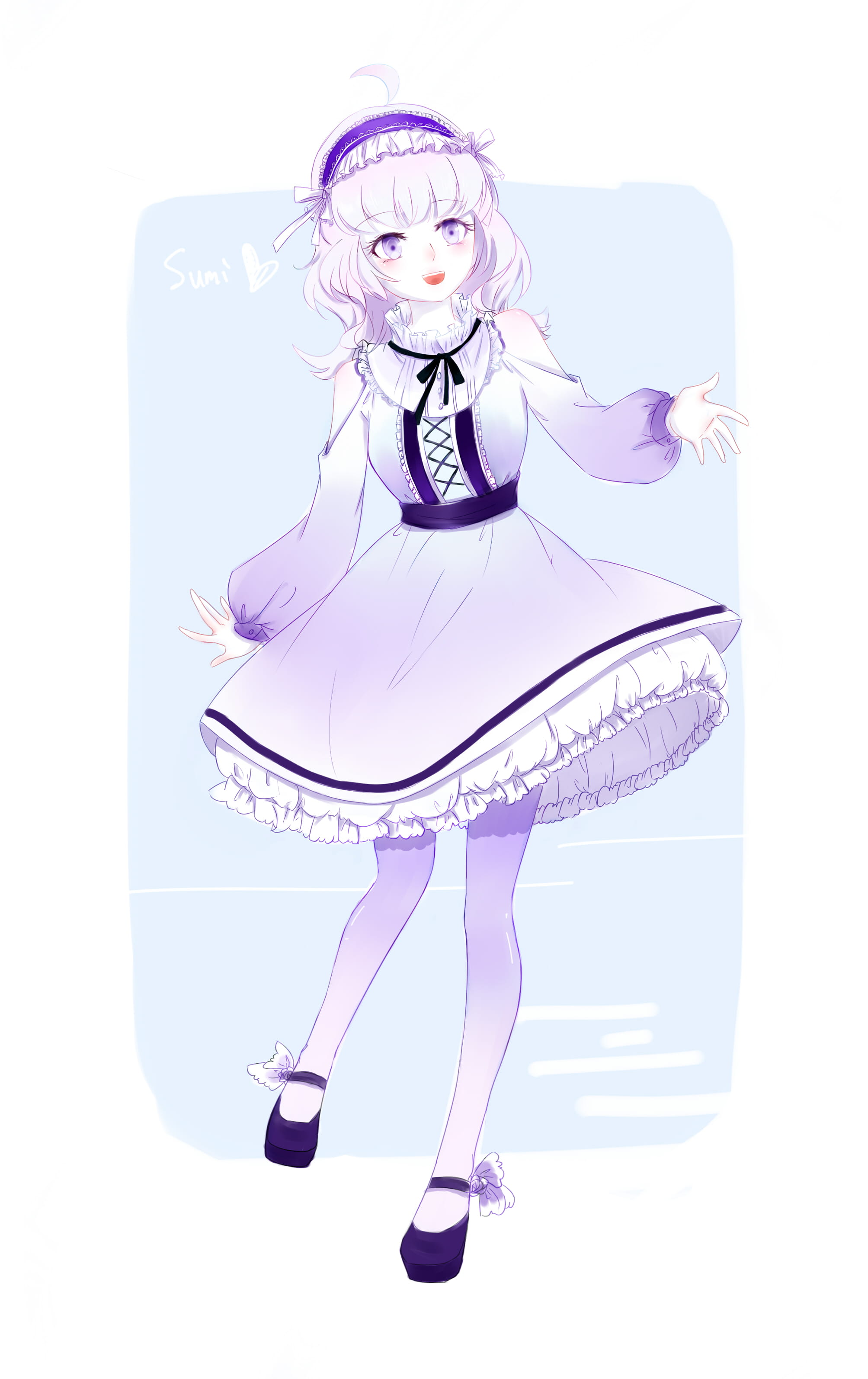 Lolita少女手机壁纸 P站lo娘美图(1)