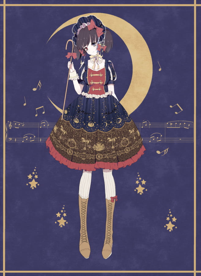 Lolita少女手机壁纸 P站lo娘美图(1)