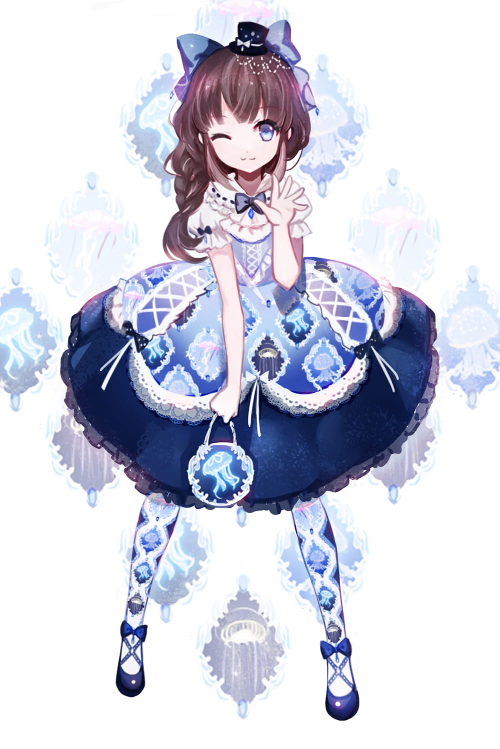 Lolita少女手机壁纸 P站lo娘美图(1)