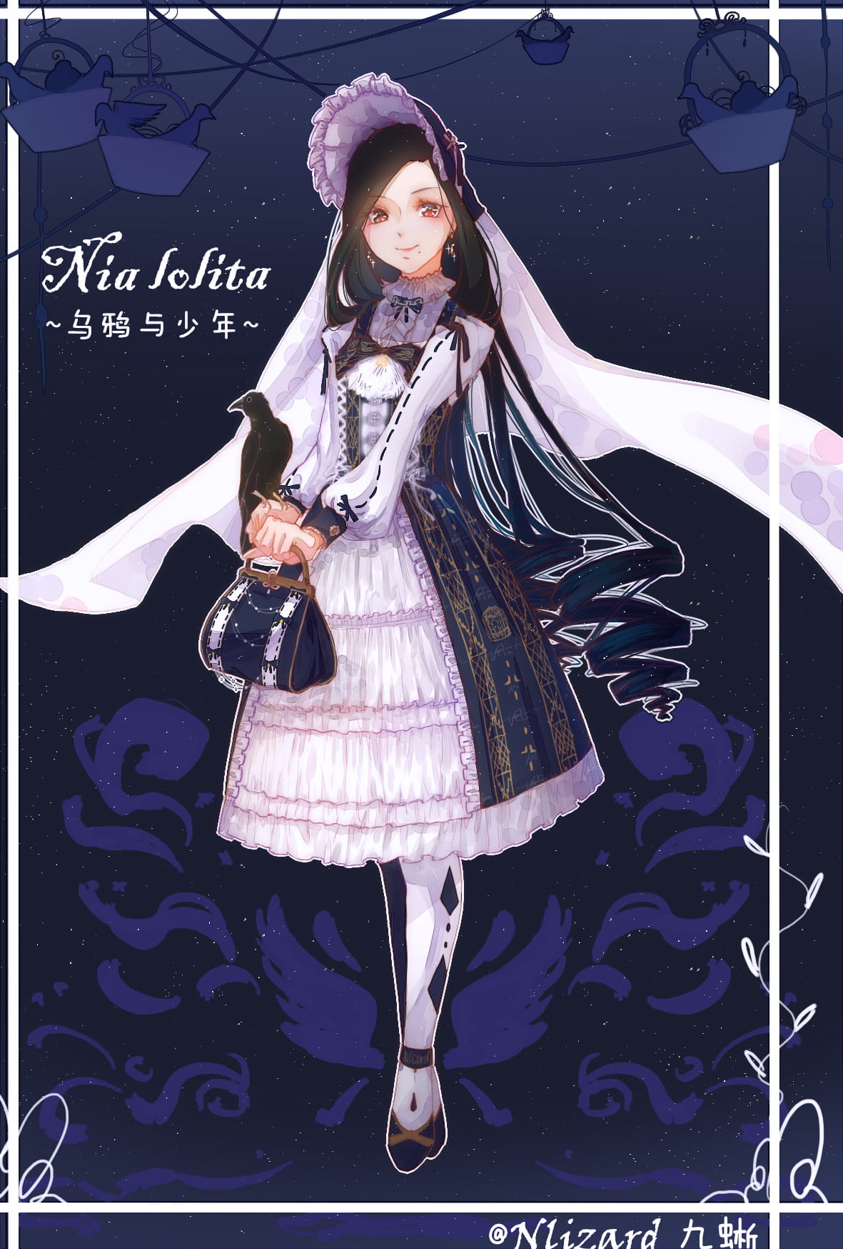 Lolita少女手机壁纸 P站lo娘美图(1)