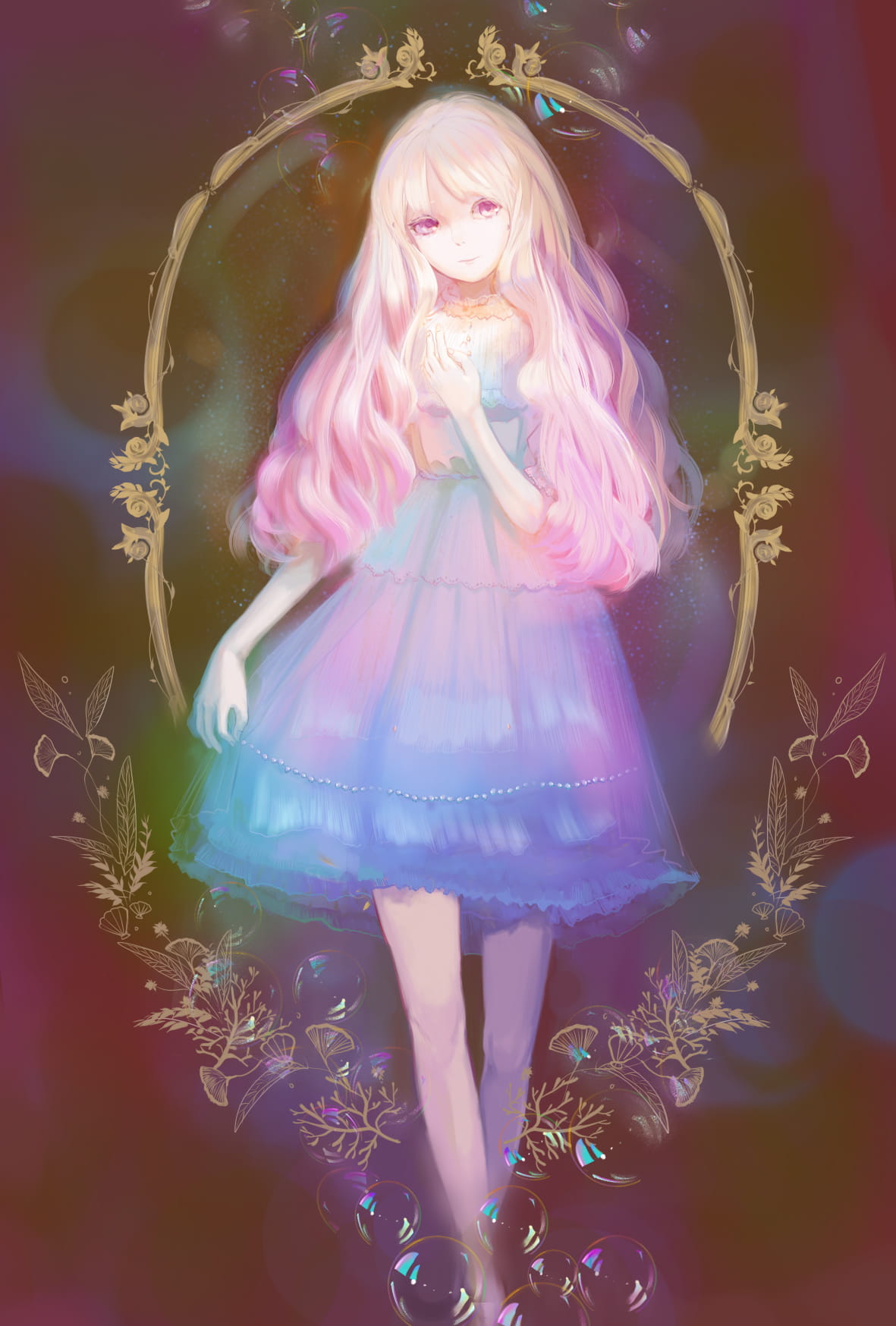 Lolita少女手机壁纸 P站lo娘美图(1)