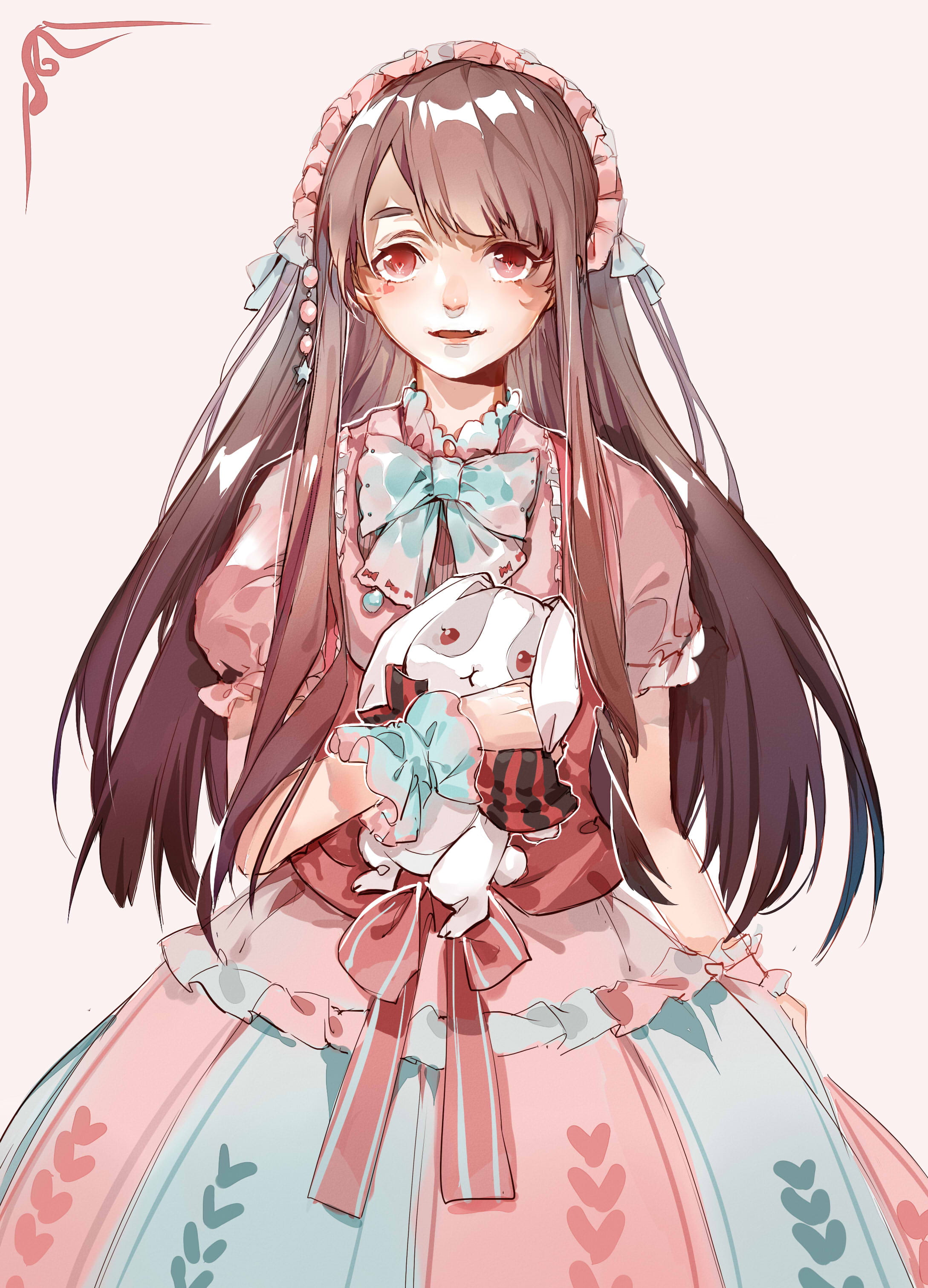 Lolita少女手机壁纸 P站lo娘美图(1)