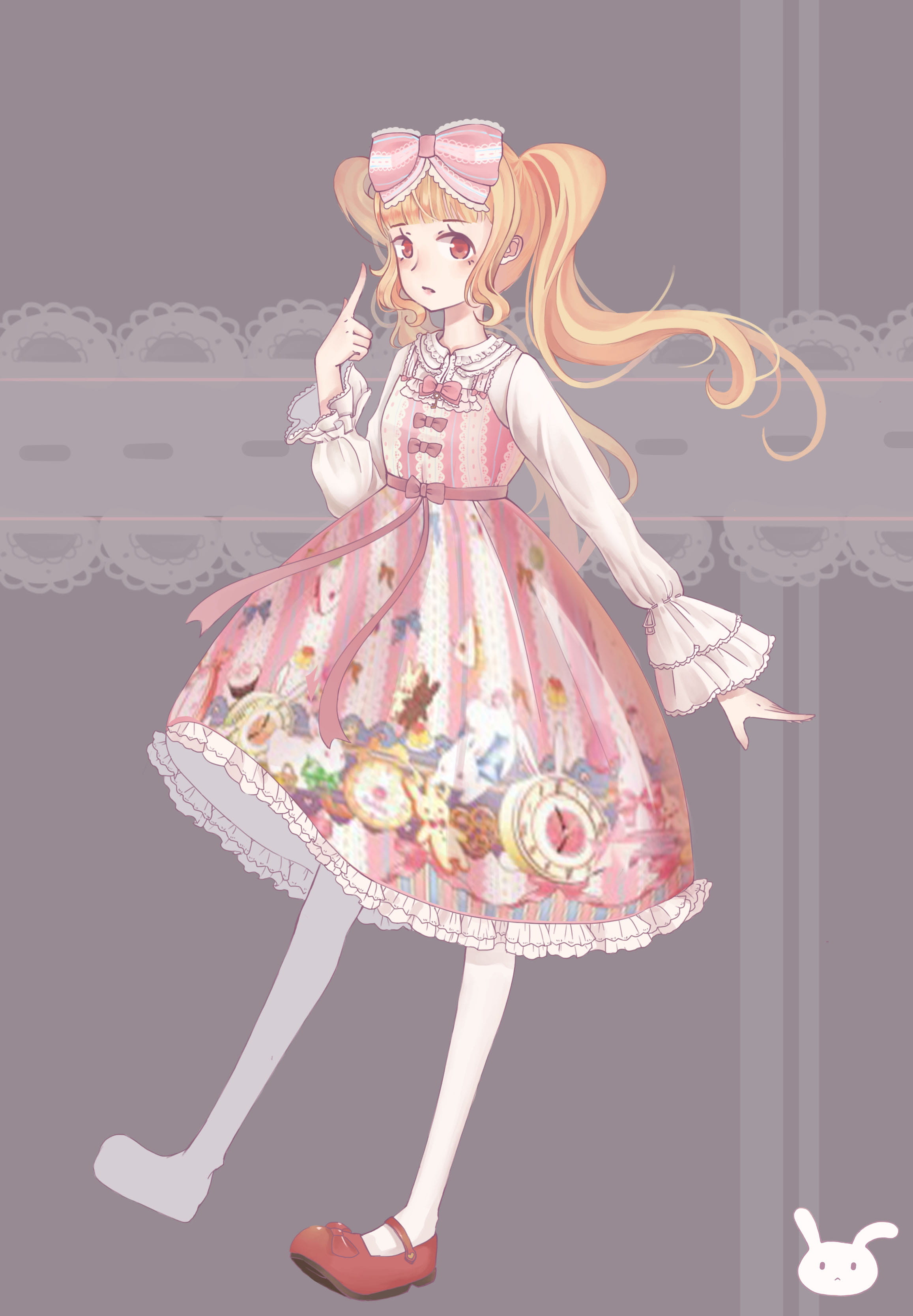 Lolita少女手机壁纸 P站lo娘美图(1)