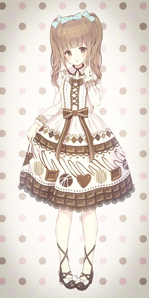 Lolita少女手机壁纸 P站lo娘美图(1)