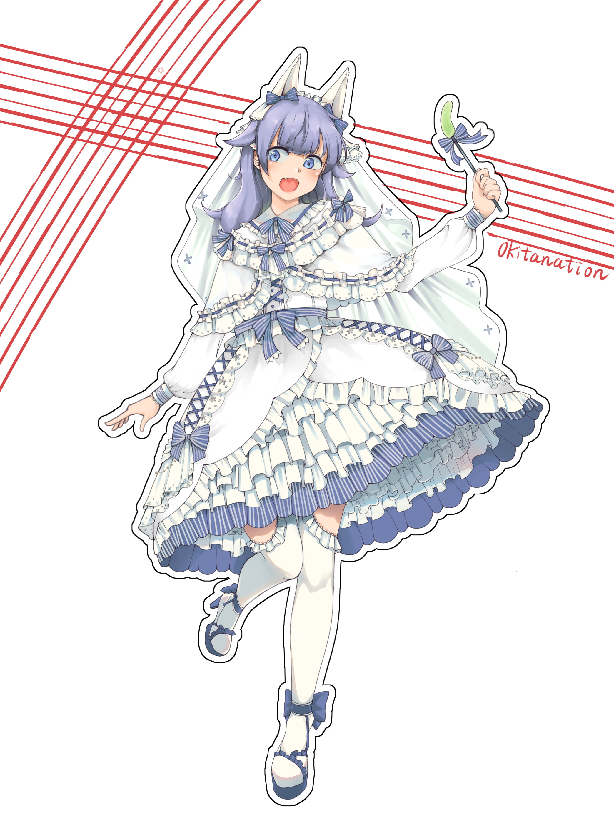 Lolita少女手机壁纸 P站lo娘美图(1)