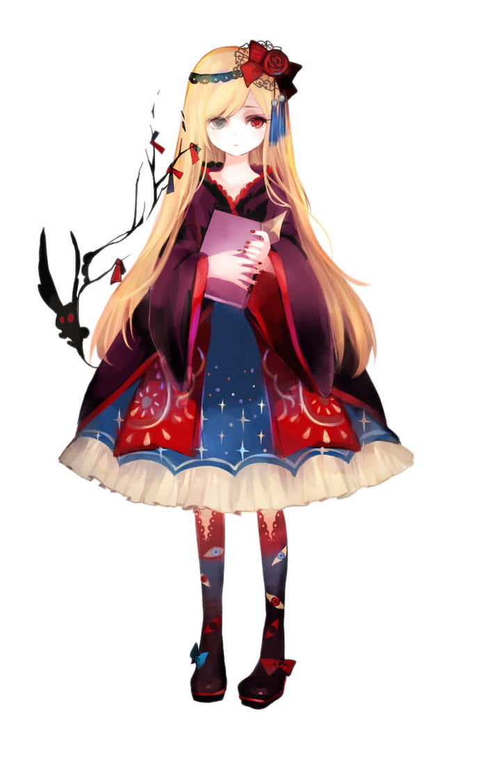 Lolita少女手机壁纸 P站lo娘美图(1)