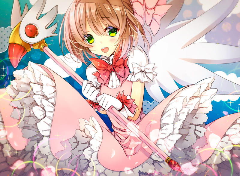 初代萌神 魔卡少女樱 电脑壁纸下载