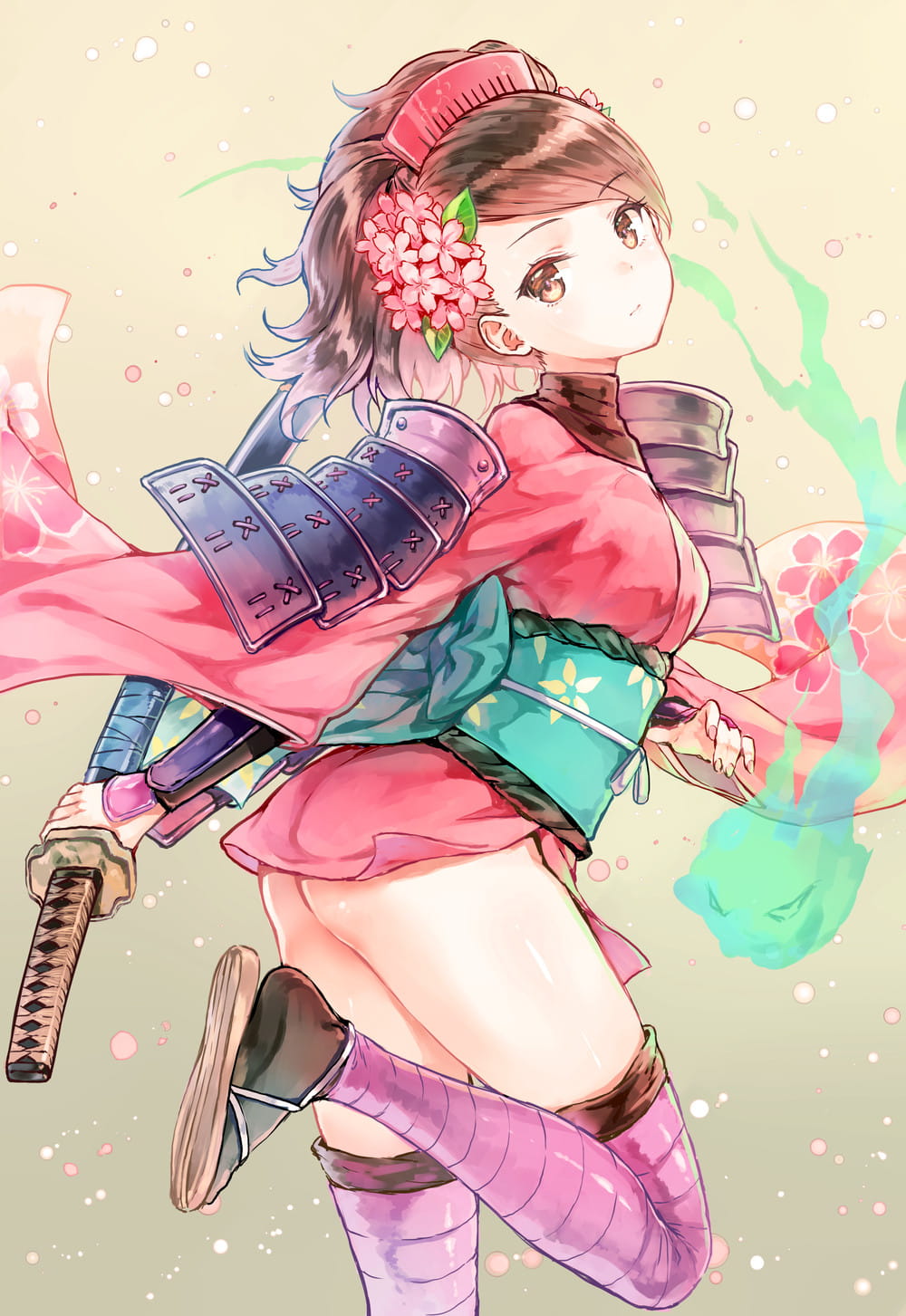 手机壁纸精选 妹子清凉我们热(1)