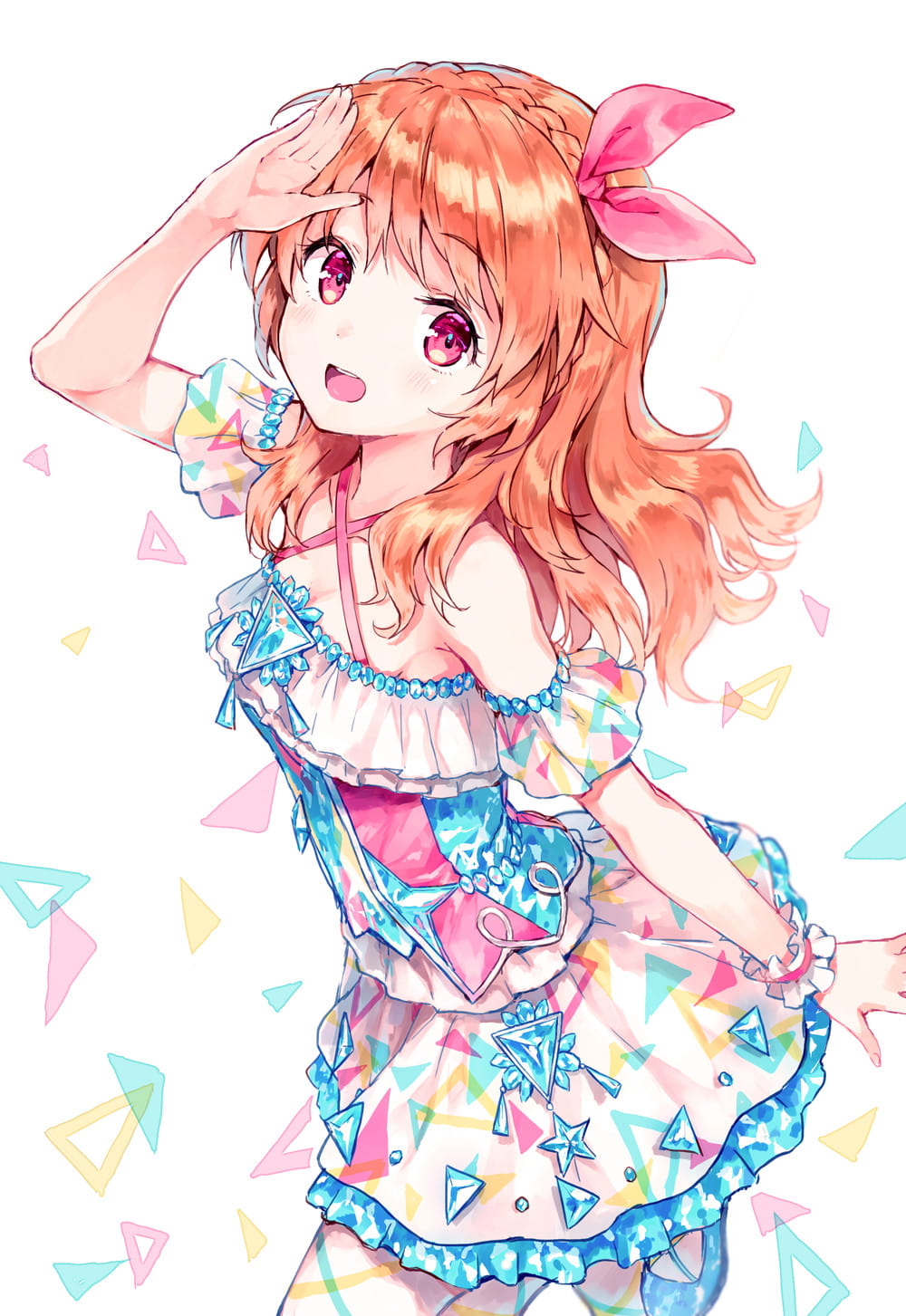 手机壁纸精选 妹子清凉我们热(1)