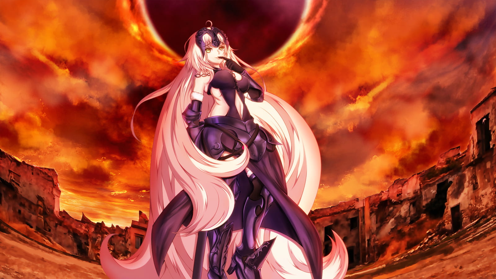 Fate/Grand Order贞德 精选电脑桌面壁纸下载(1)