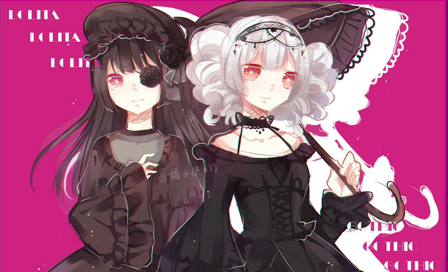 洋装少女哥特萝莉 特辑桌面壁纸(1)