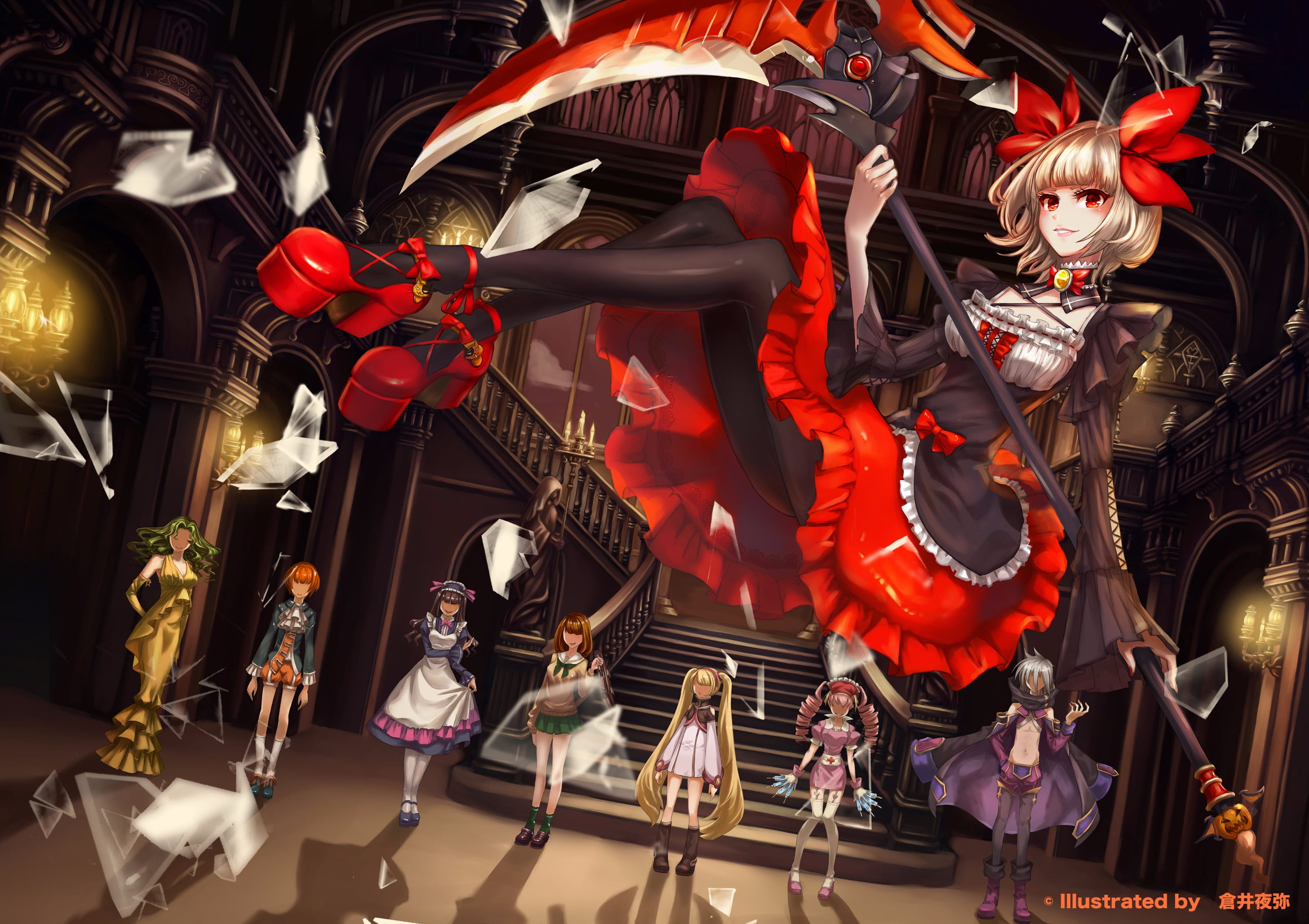 洋装少女哥特萝莉 特辑桌面壁纸(1)