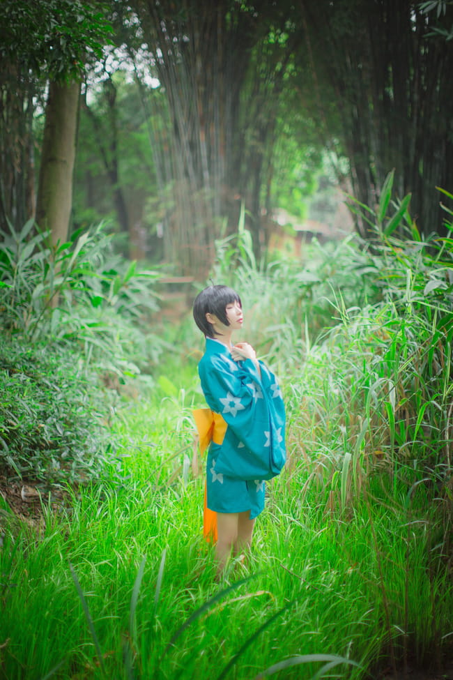 物语系列清纯少女 阿良良木月火COS