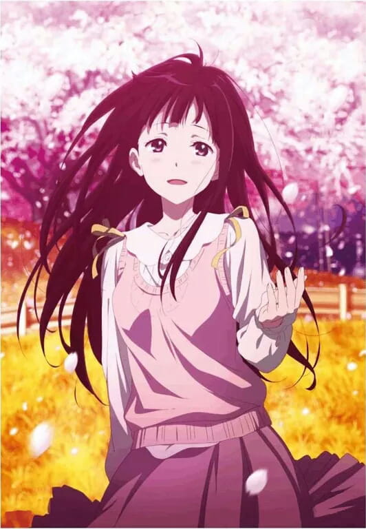 冰菓 折木奉太郎&千反田爱瑠 玫瑰色的动漫手机壁纸(1)