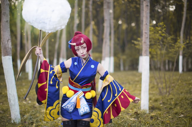 【授权】强势大奶回归 萤草觉醒COS