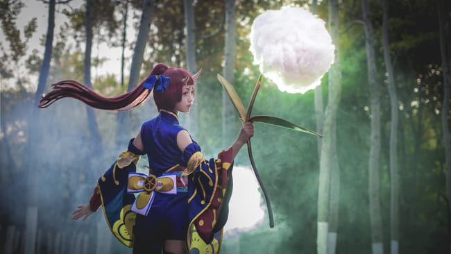 【授权】强势大奶回归 萤草觉醒COS