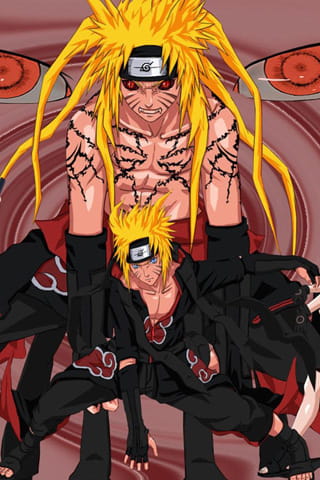 火影鸣人九尾结合体 壁纸下载