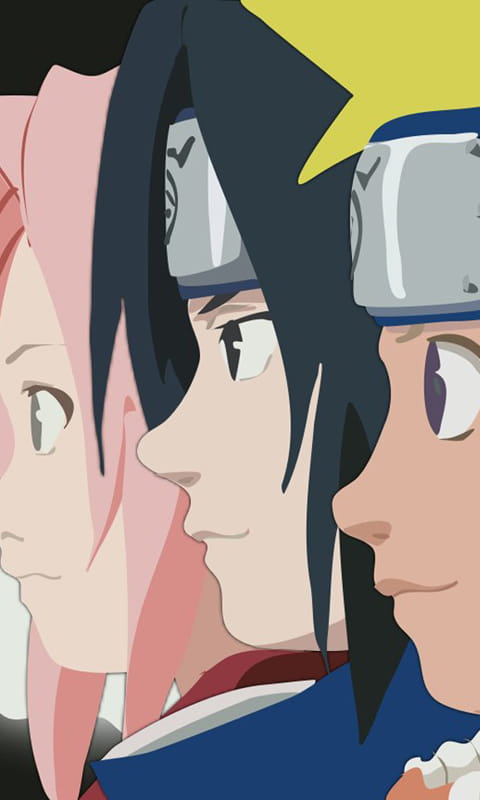 火影忍者之三人行手机壁纸