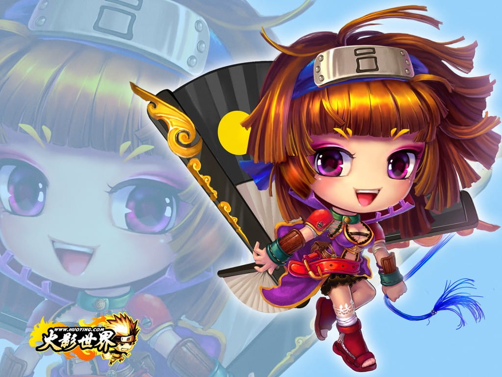 火影世界卡通壁纸 下载