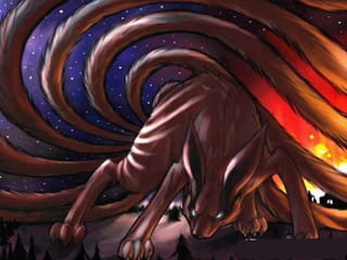 火影忍者 尾兽手机壁纸下载