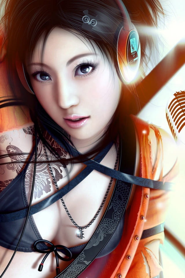 CG动漫美女高清壁纸