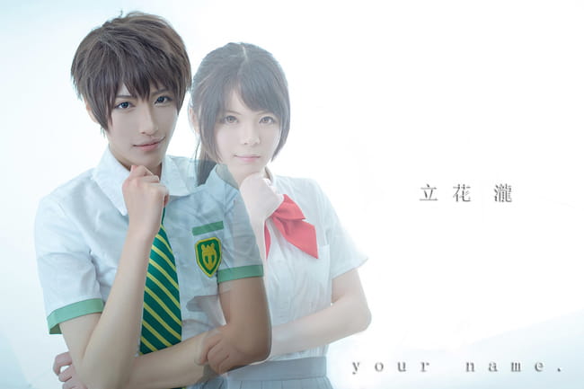 梦里相逢人不见 你的名字cos大赏