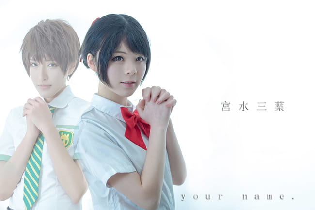 梦里相逢人不见 你的名字cos大赏