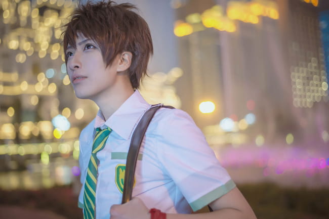 梦里相逢人不见 你的名字cos大赏