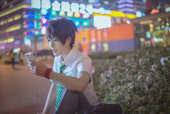 梦里相逢人不见 你的名字cos大赏