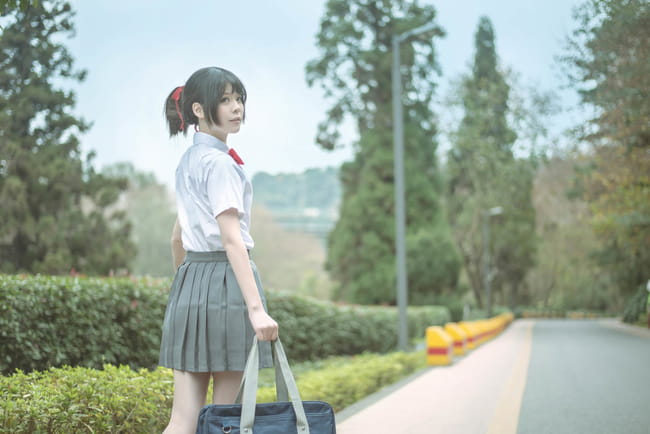 梦里相逢人不见 你的名字cos大赏