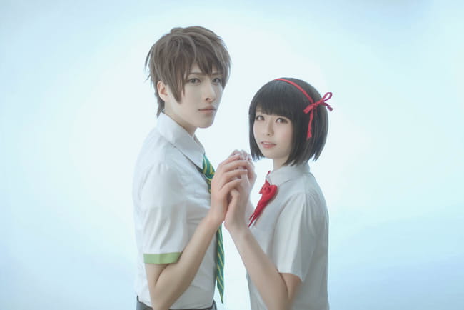 梦里相逢人不见 你的名字cos大赏